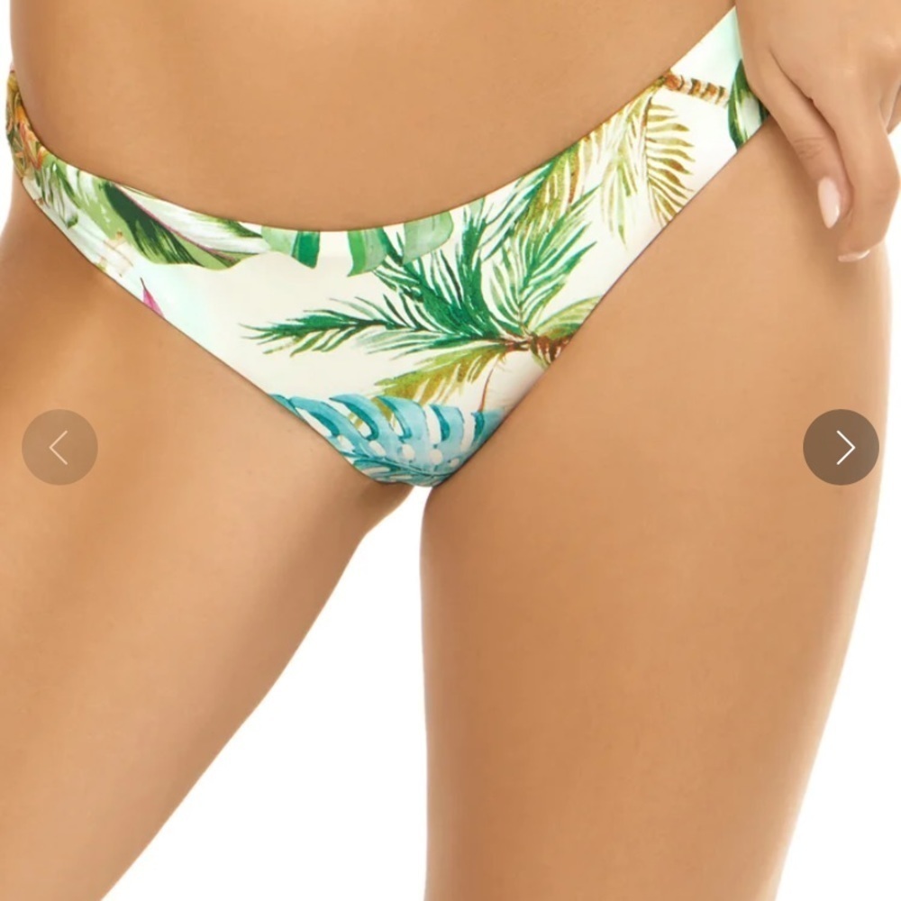 PILY Q  TULUM REVERSIBLE BIKINI BOTTOM BASIC FULL